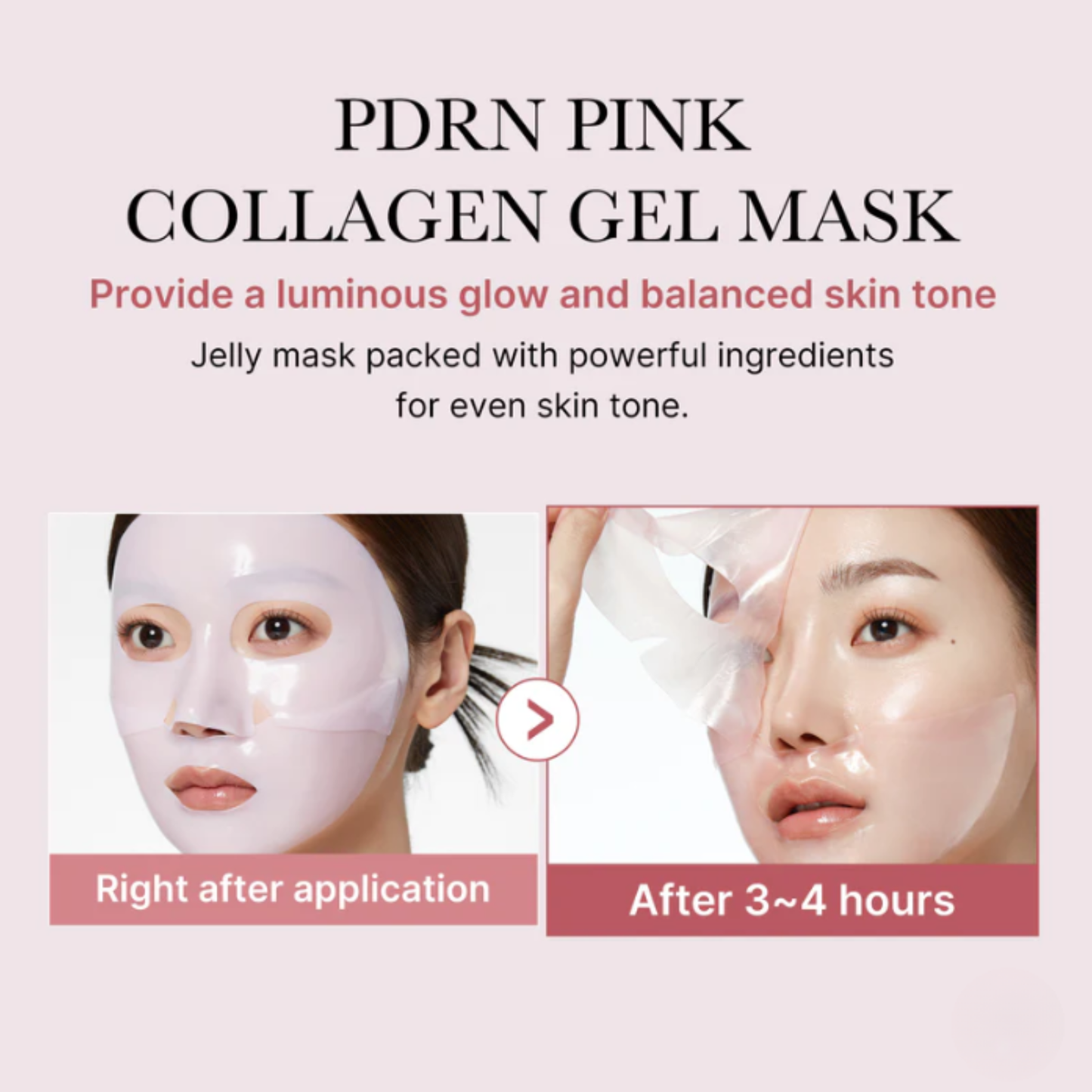 Pink Collagen Gel Mask