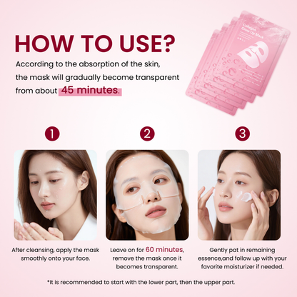Pink Collagen Gel Mask